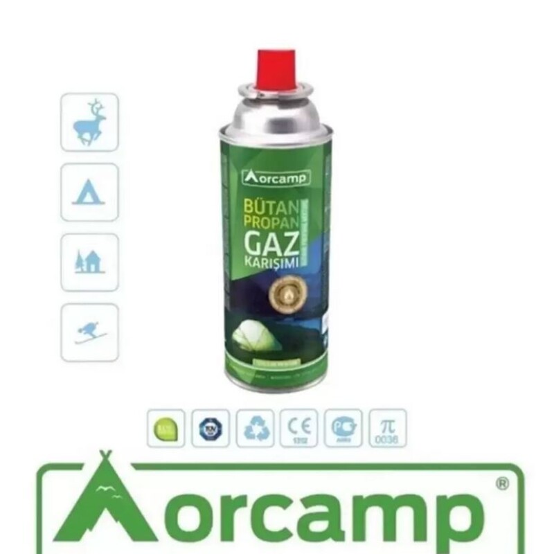 Orcamp 227 Gram Valfli Gaz Ocak Kartuşu